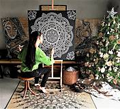 Obrazy - MAGICKÁ MANDALA na VIANOCE❤️osobná,rodinná,partnerská originálny vianočný darček,TALIZMAN - 15061426_