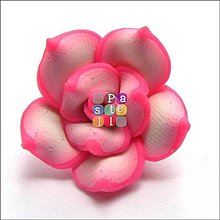 Korálky - (3469) FIMO kvet, 25 mm - 1 ks - 15067496_