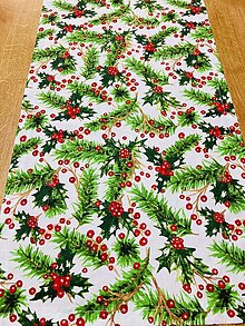 Úžitkový textil - Vianočný set 2 - Štóla + 2x obliečka - 15065011_