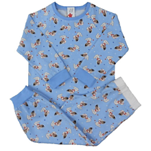 Detské oblečenie - pyžamo modré kosmonaut - 15063248_