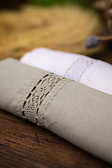 Úžitkový textil - Sada kuchynských utierok Grandma's Secrets - natur/smotanová - 15066439_