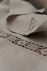 Úžitkový textil - Sada kuchynských utierok Grandma's Secrets - natur/smotanová - 15066443_