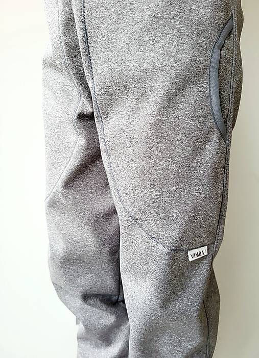 Softshellové nohavice "grey&grey"