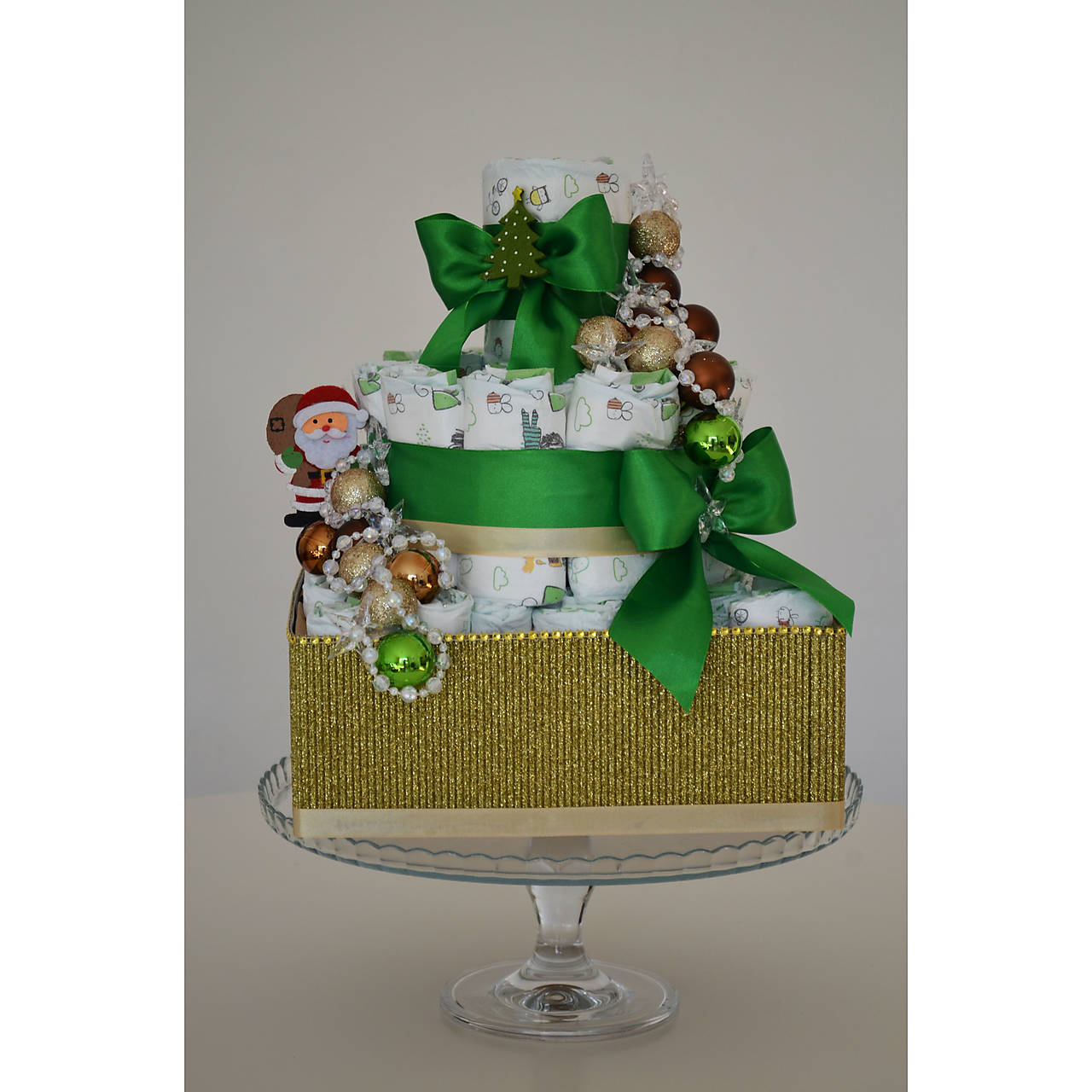 Plienková torta - Vianočná kocka