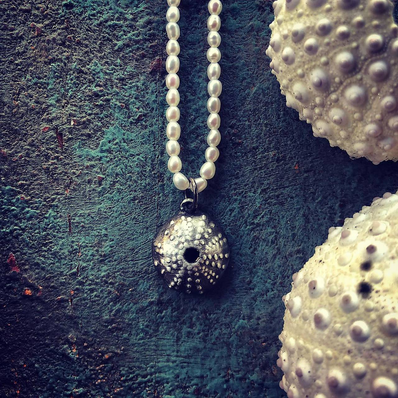 Strieborný prívesok - Spomienky na more