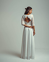 Šaty - Svadobné šaty s holým chrbátom - 15075258_
