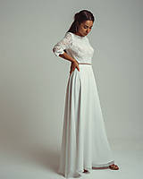 Šaty - Svadobné šaty s holým chrbátom - 15075259_