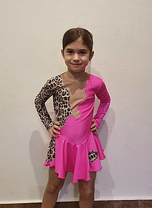 Detské oblečenie - Šaty na krasokorčuľovanie - 15080055_