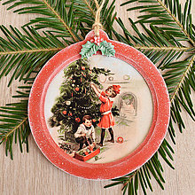 Dekorácie - Vianočná dekorácia - 15080346_