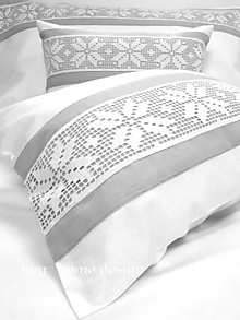 Úžitkový textil - NOVINKA! posteľná bielizeň NORA B - 15081628_