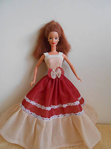Hračky - Šaty pre barbie - 15081838_