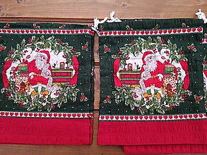 Úžitkový textil - vianočné vrecúška 8 - 15086182_