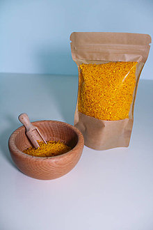 Materiál ručne robený - Farebná ryža (žltá) - 15089140_