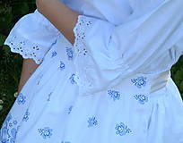 Detské oblečenie - Košeľa dievčenská s krajkou č. 134 - 15097638_