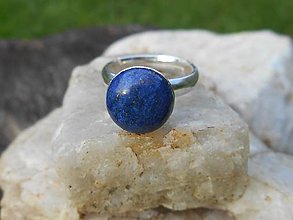 Prstene - lapis lazuli-lazurit-prsteň- - 15094595_