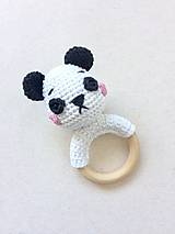 Hračky - Čierno-biela panda - 15097166_