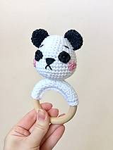 Hračky - Čierno-biela panda - 15097170_