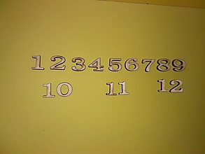 Polotovary - Drevené čísla na hodiny 1,5 cm - 15096768_