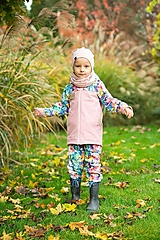 Detské oblečenie - prechodná softshell bunda záhrada užšia - 15099390_