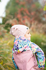 Detské oblečenie - prechodná softshell bunda záhrada užšia - 15099392_