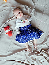 Detské oblečenie - Detské body s ručnou výšivkou - 15094751_