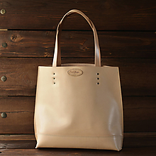 Veľké tašky - Natural Box - Kožená taška (skladom) - 15103015_
