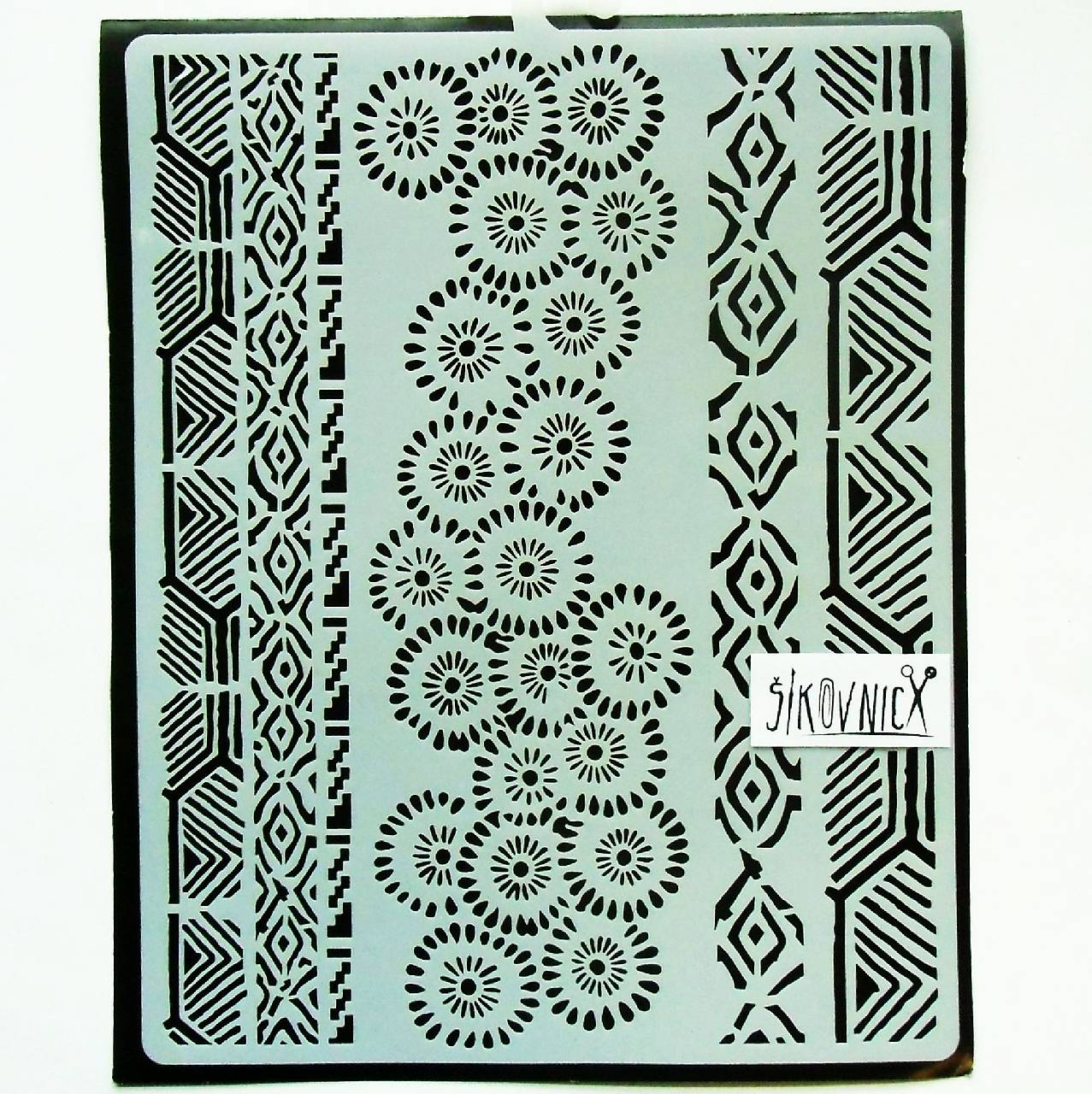 Šablóna Stamperia - 20x25 cm (vzory, ornamenty)