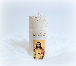 Svietidlá a sviečky - Ježiš Kristus - 15106342_