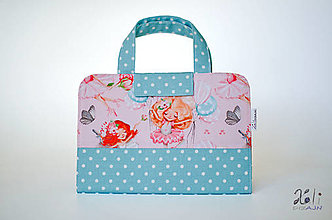 Detské tašky - Detský kufrík - pastelkovník Baletky s balónmi - 15107950_