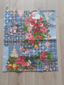 Úžitkový textil - Vianočná utierka - 15110022_