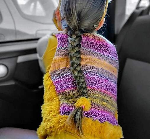 Vesty - Zeno – luxusná ručne pletená vesta pre deti - 15113037_