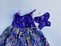 Detské oblečenie - Rozprávkové šatičky “Zimné víly s krídlami" - rôzne veľkosti - 15114321_