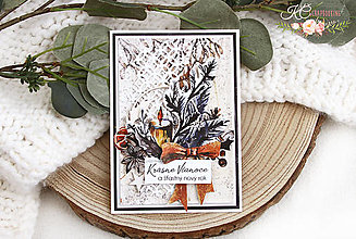 Papiernictvo - Vianočná pohľadnica "Tichá noc II" - 15119996_