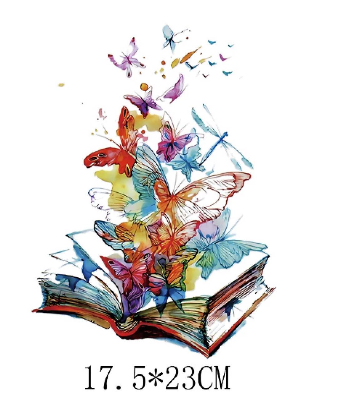 NZ101M Nažehľovačka motýle 17,5 x 23 cm