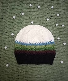 Čiapky, čelenky, klobúky - Farebná čiapka - 15120172_