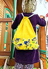 Detské tašky - Detský batoh (28×36 cm - Žltá) - 15119916_