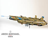 Hračky - Model vesmírnej lode Stealth Interceptor / Zberateľský model / Vesmírna loď / Sci-fi model - 15120553_