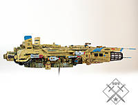 Hračky - Model vesmírnej lode Stealth Interceptor / Zberateľský model / Vesmírna loď / Sci-fi model - 15120555_