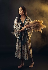 Šaty - Kimoná "Aspekty ženy" - 15123942_