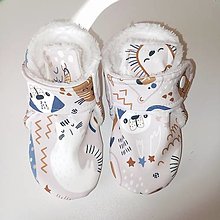 Detské topánky - softshellové čižmičky do nosiča - 15122341_