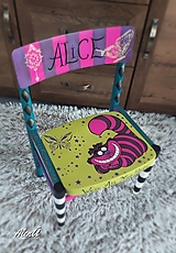 Maľovaná stolička "ALICE"