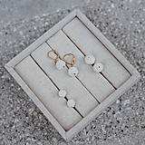 Náušnice - #bobuletrio perlové náušnice, 3ks - 15124254_
