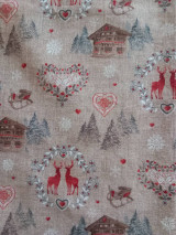 Úžitkový textil - Set Zimná krajinka - 15121983_