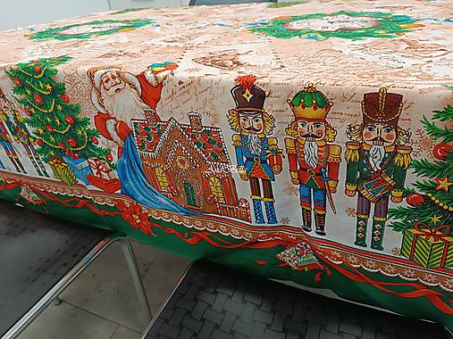Úžitkový textil - Obrus Luskáčik - 15126937_
