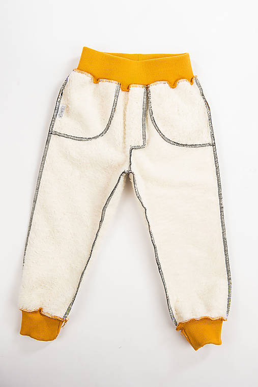 softschell nohavice líška s barančekom klasický strih