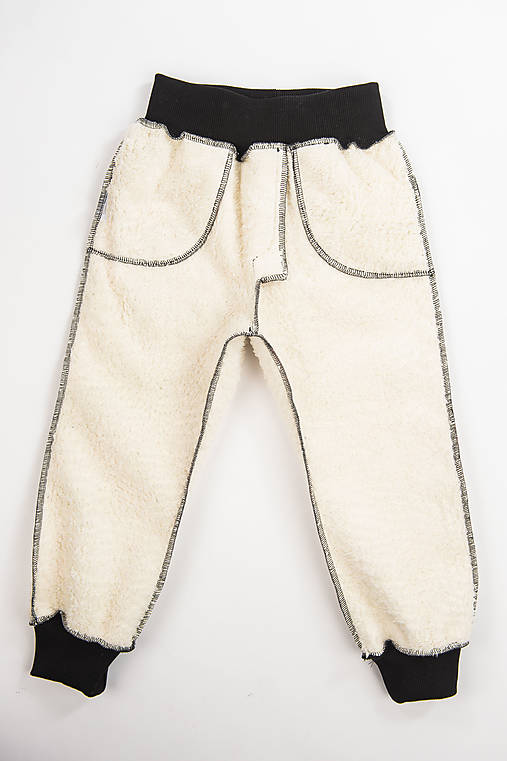 softschell nohavice tlapky s barančekom klasický strih