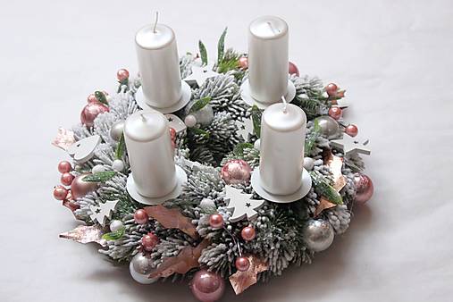 Dekorácie - Adventný veniec na želanie - 15127103_