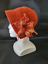 Čiapky, čelenky, klobúky - Plstený klobúk Jeseň - 15130585_