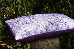 Úžitkový textil - Polštář fialový - 15130666_