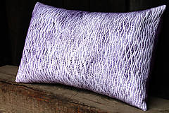 Úžitkový textil - Polštář fialový - 15130671_